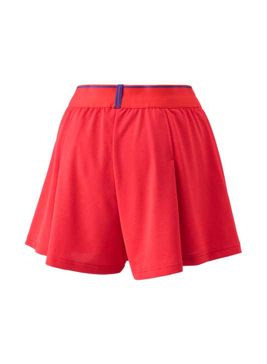 Yonex Women's Shorts w/ Inner Shorts 25100 (Clear Red)