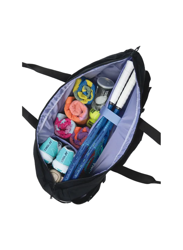 Yonex Compact Oversized Tote Bag Black interior