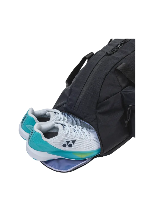 Yonex Compact Boston Bag Black shoe compartment