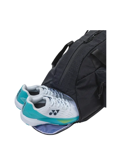 Yonex Compact Boston Bag Black shoe compartment