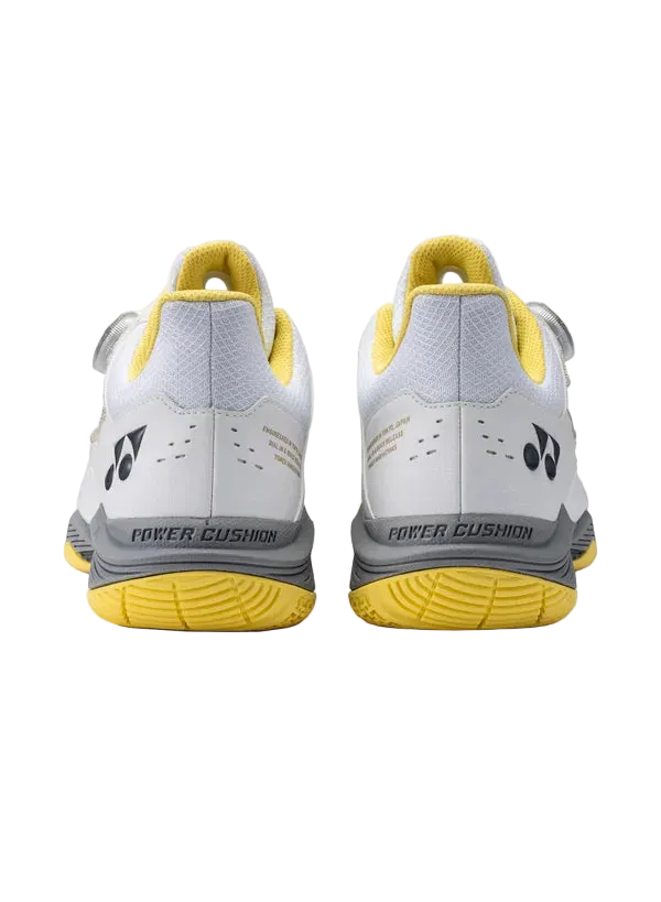Yonex Badminton Shoe 88 Dial 3 Unisex (White/Yellow)