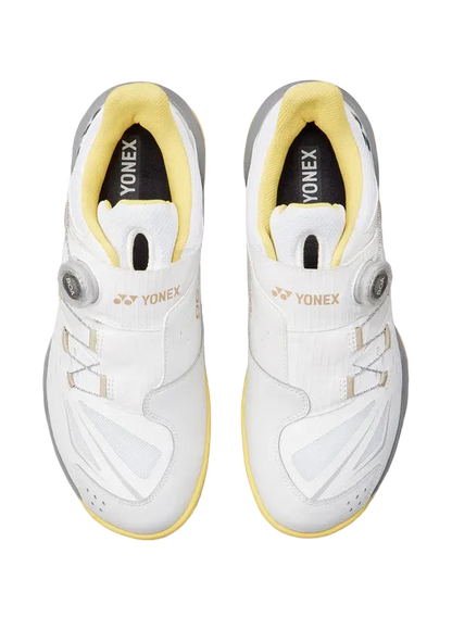 Yonex Badminton Shoe 88 Dial 3 Unisex (White/Yellow)
