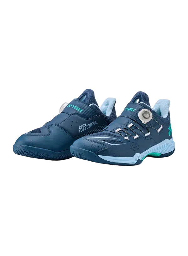 Yonex Badminton Shoe 88 Dial 3 Wide Unisex (Navy/White)