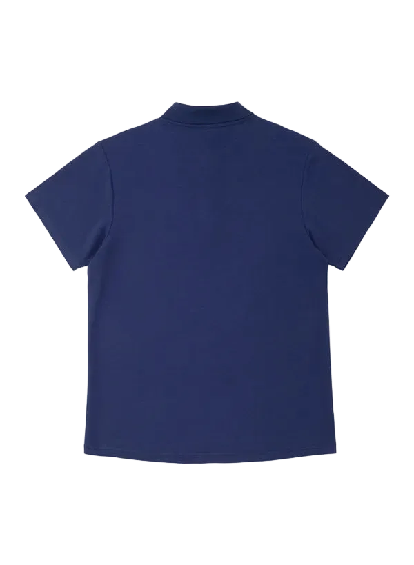 Yonex Unisex Polo Shirt 10819 Dark Blue VA Edition back view