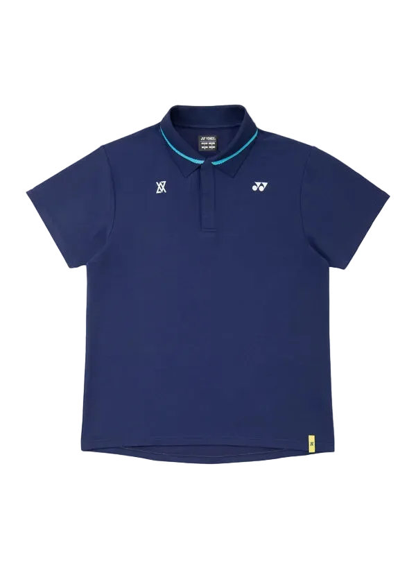 Yonex Unisex Polo Shirt 10819 Dark Blue VA Edition front view
