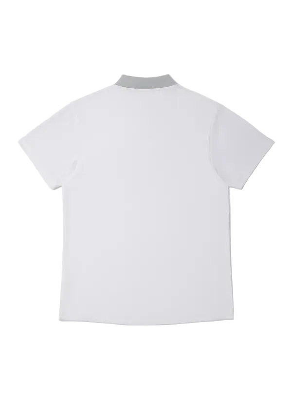 Yonex Unisex Polo Shirt 10819 White VA Edition back view