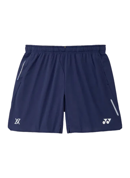 Yonex Men's Shorts 15277 Dark Blue VA Edition front view