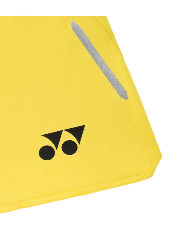 Yonex Men's Shorts 15277 Laser Yellow VA Edition logo detail