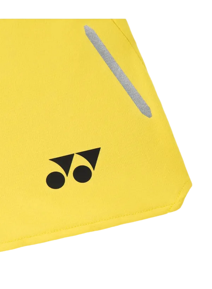 Yonex Men's Shorts 15277 Laser Yellow VA Edition logo detail