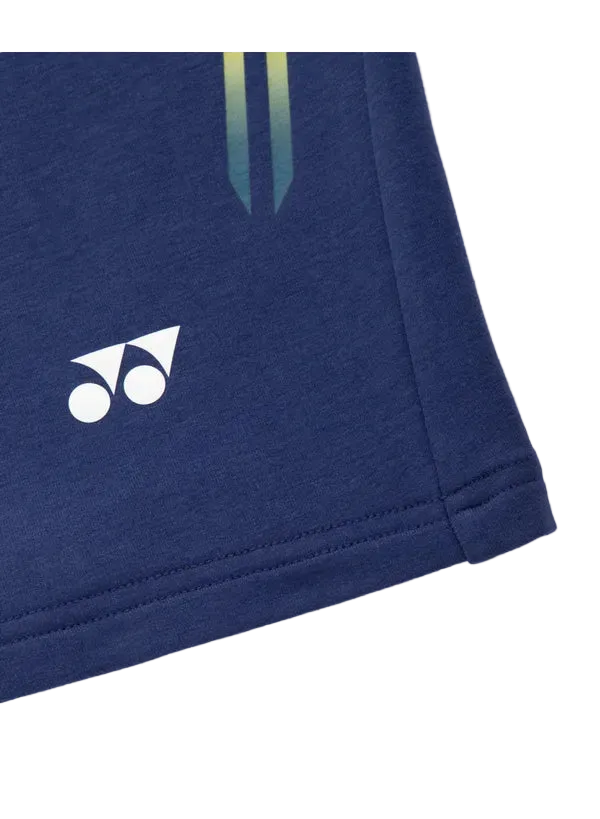 Yonex Unisex Shorts 15285 Dark Blue VA Edition logo detail