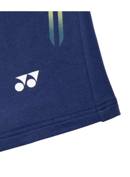 Yonex Unisex Shorts 15285 Dark Blue VA Edition logo detail