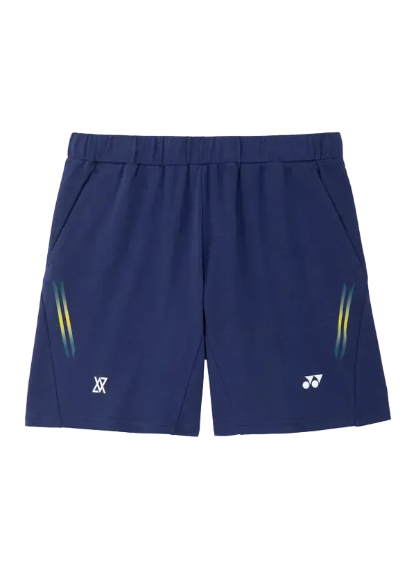 Yonex Unisex Shorts 15285 Dark Blue VA Edition front view