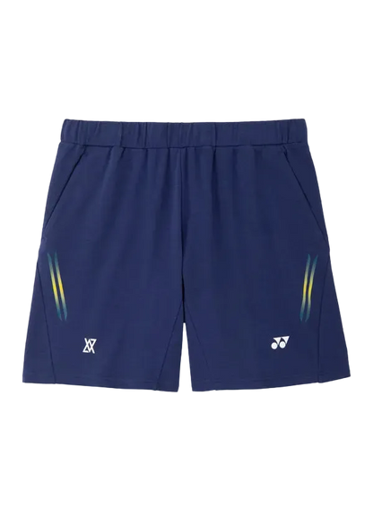 Yonex Unisex Shorts 15285 Dark Blue VA Edition front view