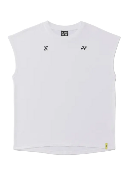 Yonex Unisex T-Shirt 16935 White front view