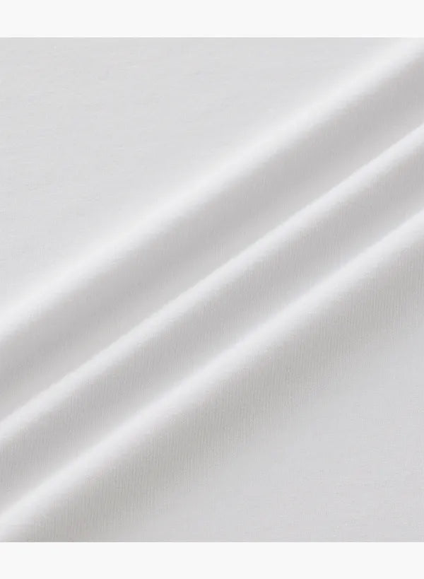 Yonex Unisex T-Shirt 16935 White fabric detail