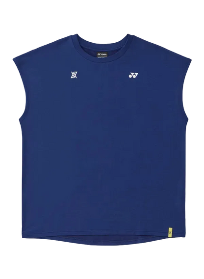 Yonex Unisex T-Shirt 16935 Dark Blue front view