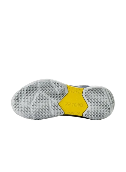 Yonex Badminton Shoe Power Cushion 65 Junior (Silver/Navy) - VA Edition - Nexus Badminton