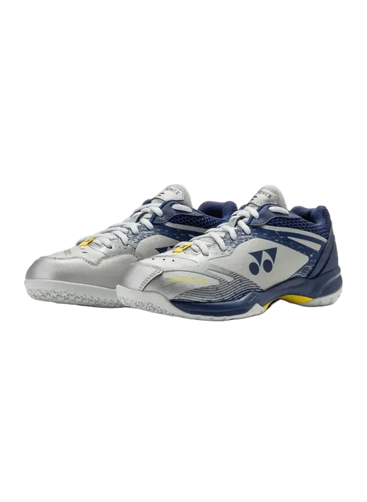 Yonex Badminton Shoe Power Cushion 65X Unisex (Silver/Navy) - VA Edition - Nexus Badminton