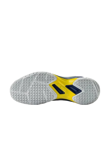 Yonex Badminton Shoe Power Cushion 65X Unisex (Silver/Navy) - VA Edition - Nexus Badminton