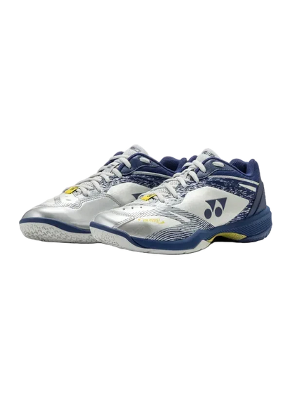 Yonex Badminton Shoe Power Cushion 65Z Men (Silver/Navy) - VA Edition - Nexus Badminton
