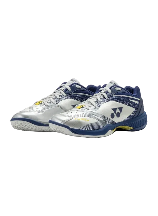 Yonex Badminton Shoe Power Cushion 65Z Men (Silver/Navy) - VA Edition - Nexus Badminton