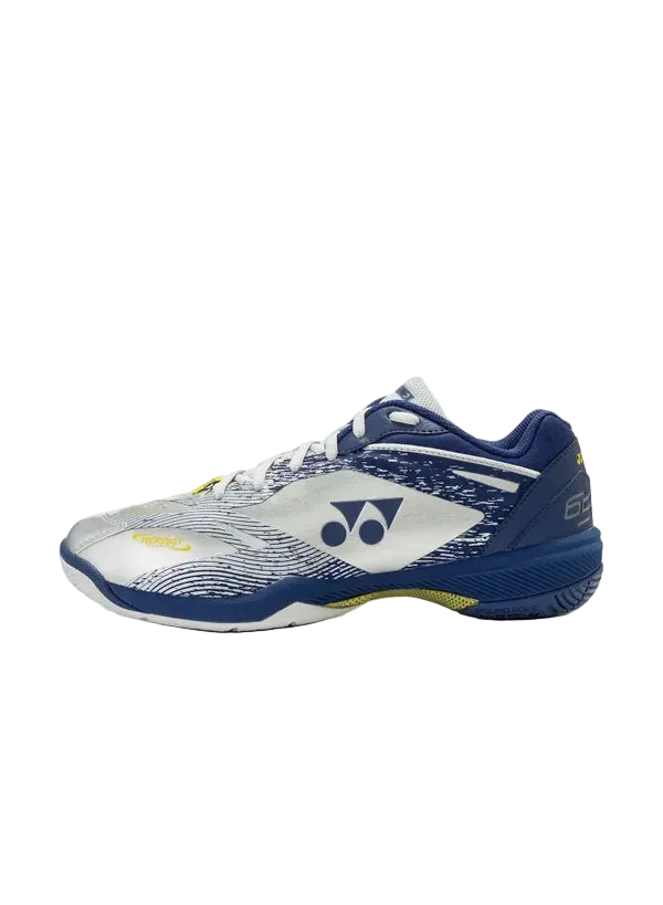 Yonex Badminton Shoe Power Cushion 65Z Wide Unisex (Silver/Navy) - VA Edition - Nexus Badminton
