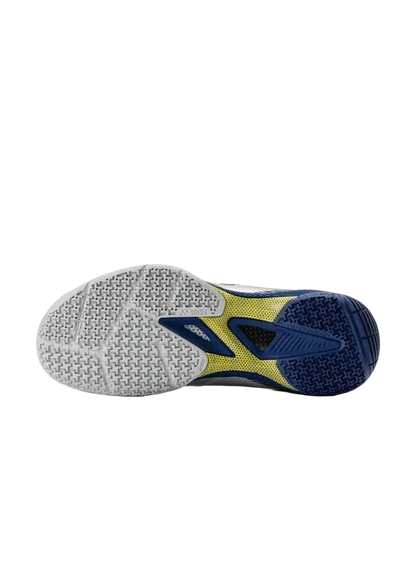 Yonex Badminton Shoe Power Cushion 65Z Wide Unisex (Silver/Navy) - VA Edition - Nexus Badminton