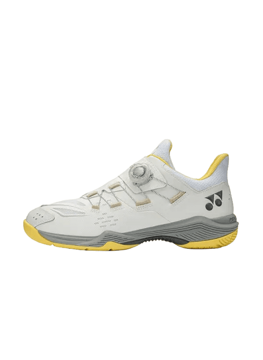 Yonex Badminton Shoe 88 Dial 3 Unisex (White/Yellow) - Nexus Badminton