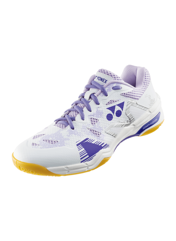 Yonex Badminton Shoe Eclipsion X3 Unisex (White/Purple) - Nexus Badminton