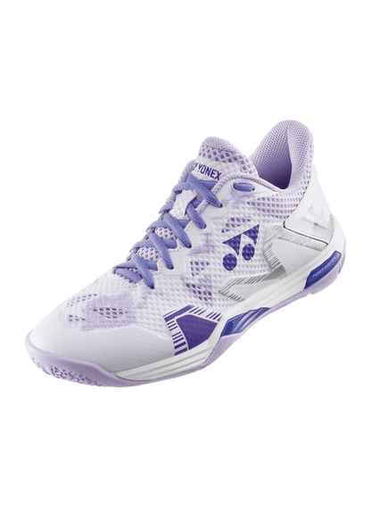 Yonex Badminton Shoe Eclipsion Z3 Women (White / Purple) - Nexus Badminton