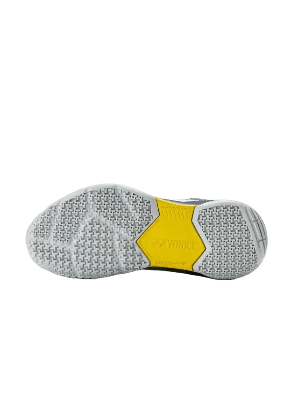 Yonex Badminton Shoe Power Cushion 65 Junior (Silver/Navy) - VA Edition - Nexus Badminton