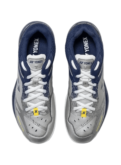 Yonex Badminton Shoe Power Cushion 65X Unisex (Silver/Navy) - VA Edition - Nexus Badminton