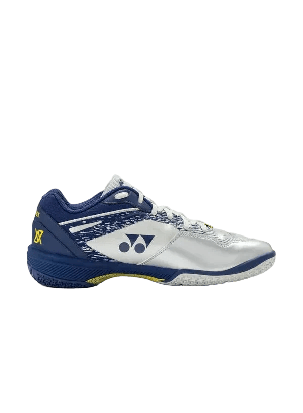 Yonex Badminton Shoe Power Cushion 65Z Men (Silver/Navy) - VA Edition - Nexus Badminton