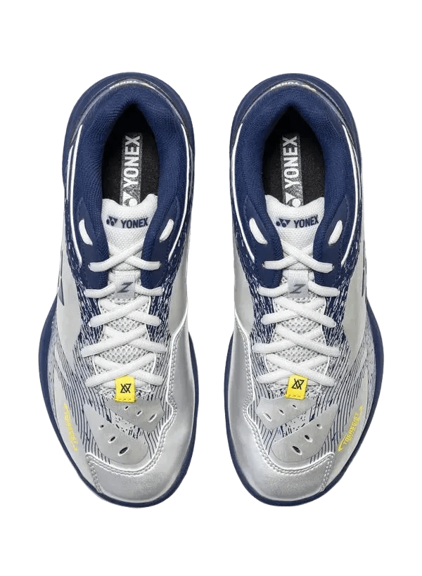 Yonex Badminton Shoe Power Cushion 65Z Men (Silver/Navy) - VA Edition - Nexus Badminton