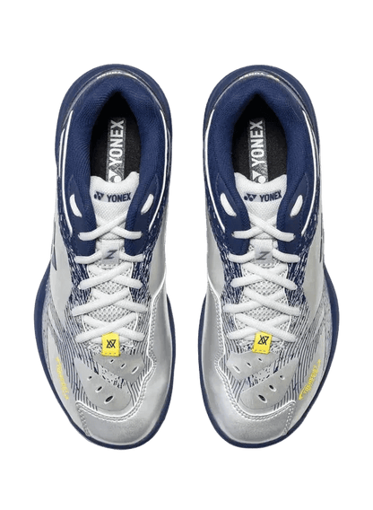 Yonex Badminton Shoe Power Cushion 65Z Men (Silver/Navy) - VA Edition - Nexus Badminton