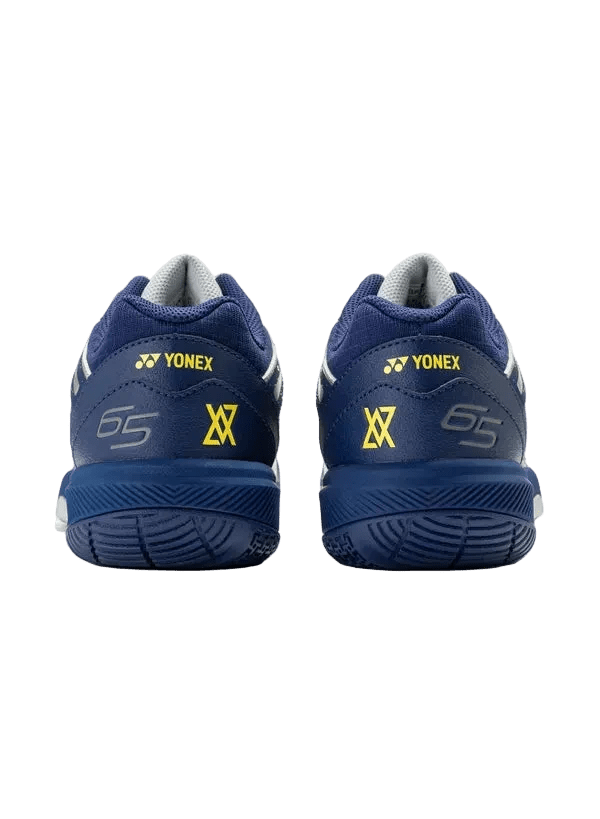 Yonex Badminton Shoe Power Cushion 65Z Slim Unisex (Silver/Navy) - VA Edition - Nexus Badminton