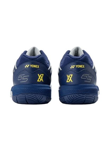 Yonex Badminton Shoe Power Cushion 65Z Slim Unisex (Silver/Navy) - VA Edition - Nexus Badminton