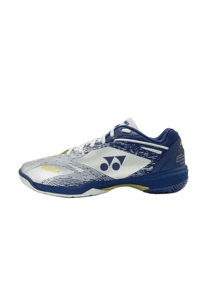 Yonex Badminton Shoe Power Cushion 65Z Wide Unisex (Silver/Navy) - VA Edition - Nexus Badminton
