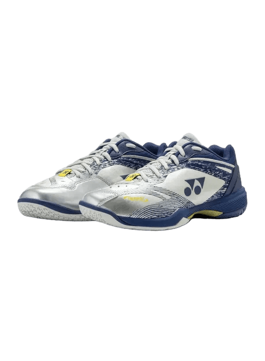 Yonex Badminton Shoe Power Cushion 65Z Wide Unisex (Silver/Navy) - VA Edition - Nexus Badminton