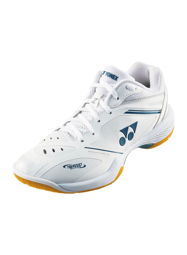 Yonex Badminton Shoe Power Cushion 65Z4 Slim Unisex (White) - Nexus Badminton