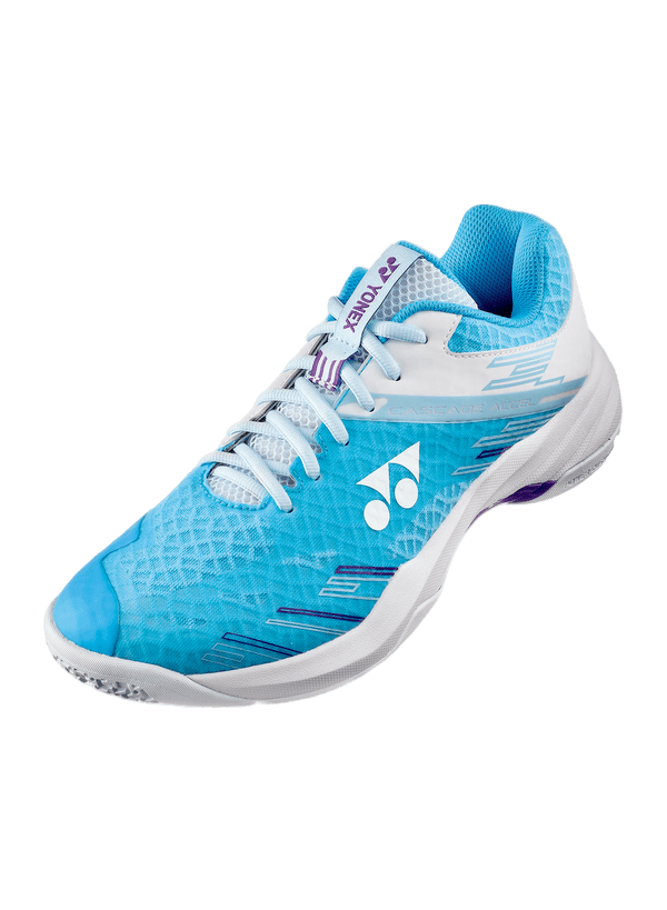 Yonex Badminton Shoe Power Cushion Cascade Accel Unisex (Saxe/White) - Nexus Badminton
