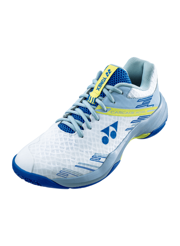 Yonex Badminton Shoe Power Cushion Cascade Accel Unisex (Smoke Blue/White) - Nexus Badminton