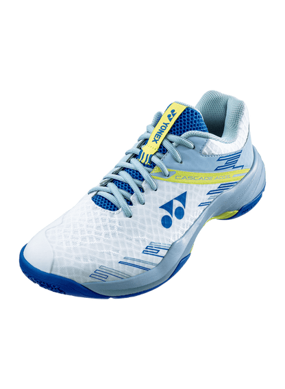 Yonex Badminton Shoe Power Cushion Cascade Accel Unisex (Smoke Blue/White) - Nexus Badminton