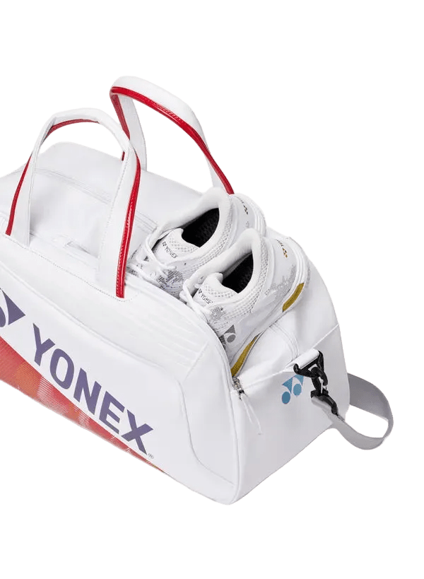 Yonex Expert Boston Bag (White) - Nexus Badminton