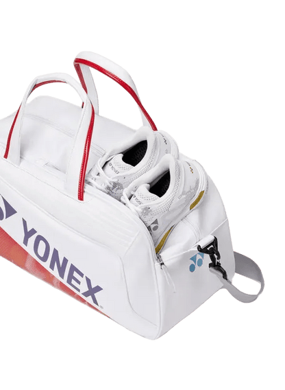 Yonex Expert Boston Bag (White) - Nexus Badminton