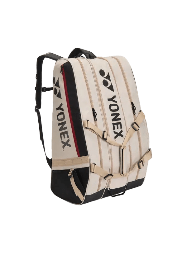 Yonex Gearlogic 12 Racquet Bag (Beige) - Nexus Badminton