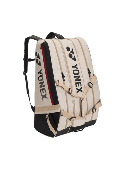 Yonex Gearlogic 12 Racquet Bag (Beige) - Nexus Badminton