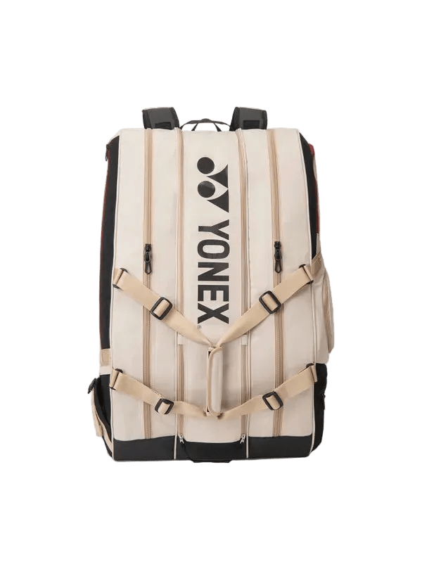 Yonex Gearlogic 12 Racquet Bag (Beige) - Nexus Badminton