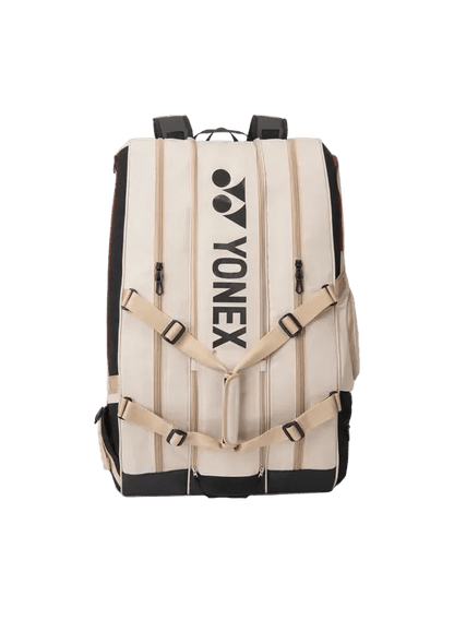 Yonex Gearlogic 12 Racquet Bag (Beige) - Nexus Badminton