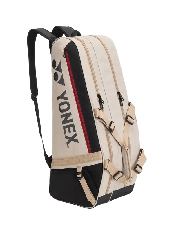 Yonex Gearlogic 6 Racquet Bag (Beige) - Nexus Badminton